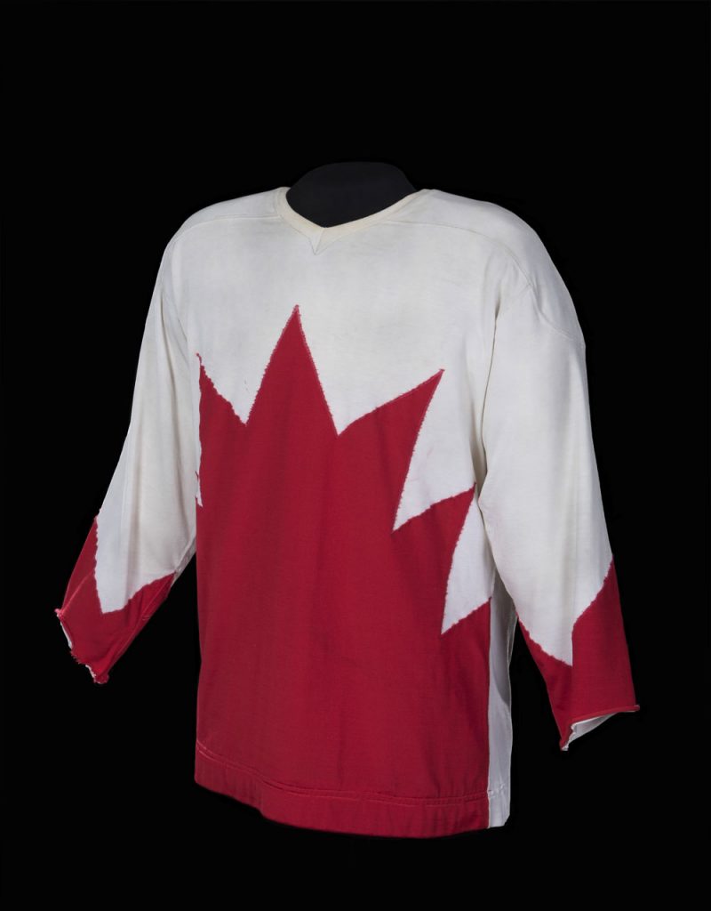 Paul Henderson’s Summit Series jersey Worn in Moscow, U.S.S.R. 1972 Private collection, Mitchell Goldhar