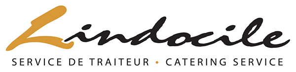 The logo for lindodelle catering service