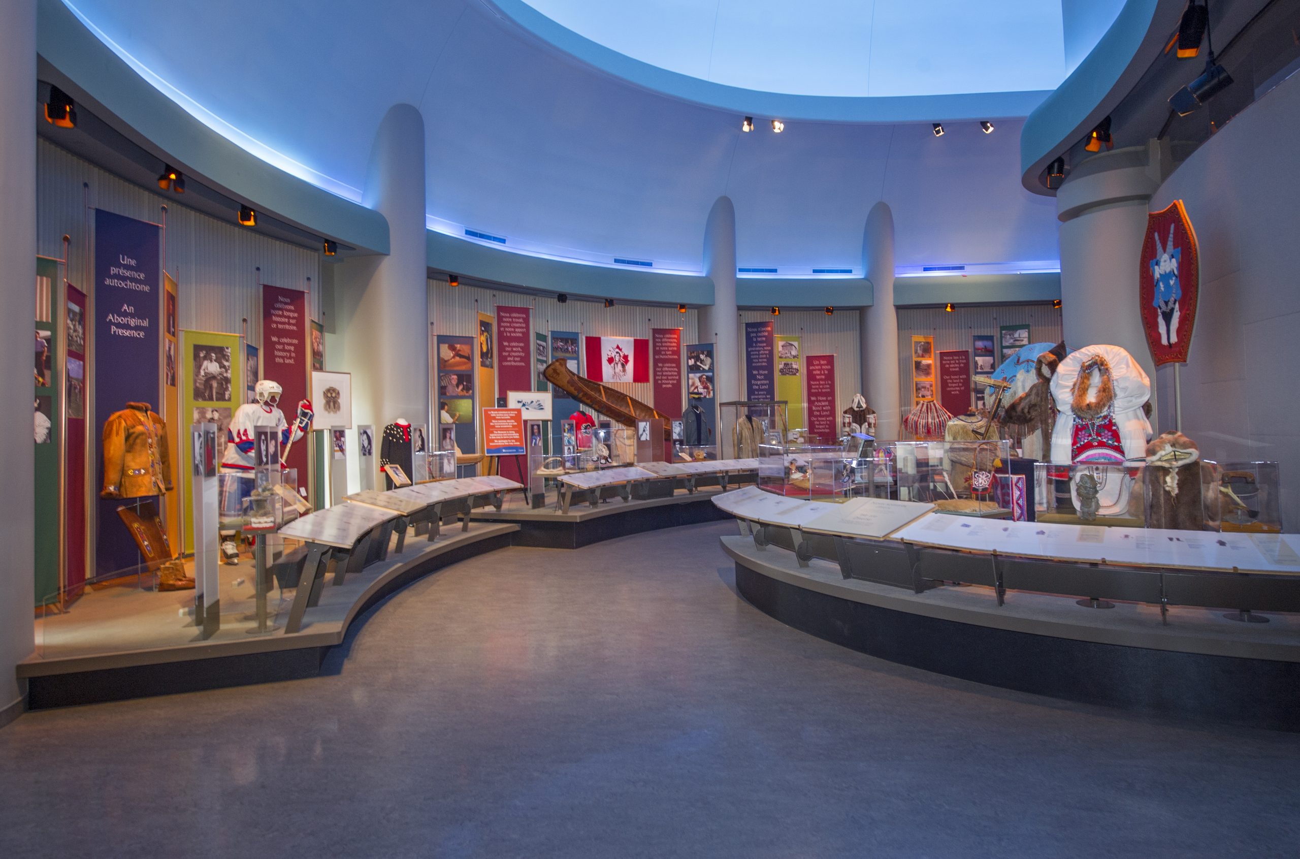 The Canadian Museum of History in Ottawa boasts an impressive collection of items on display.