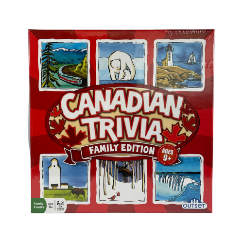 Canadian Trivia Family Edition board game