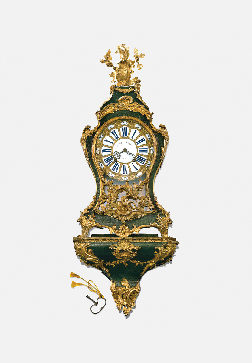 An ornamental clock