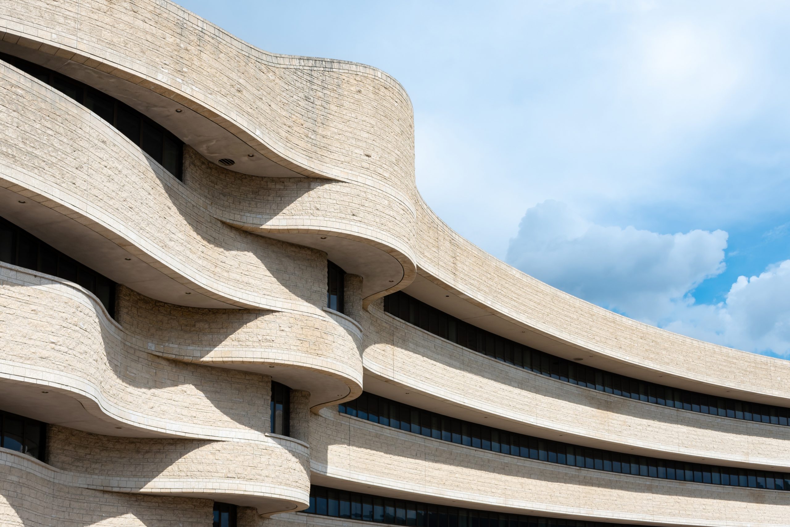 Exterior side building for the Canadian Museum of History