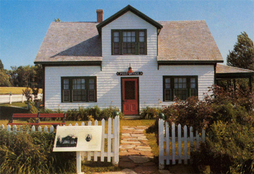 The post office at Cavendish Prince Edward Island